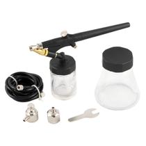 Aerógrafo Para Pintura Pneumático Tipo Caneta Kit 7 Peças