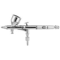 Aerógrafo Profissional Dupla Ação com bico 0,3mm e reservatório de 9ml Steula - BC6003 - STEULA Aerógrafo Profissional Dupla Ação com bico 0,3mm e reservatório de 9ml Steula - BC6003 - STEULA