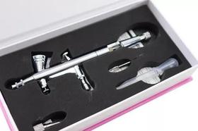 Aerógrafo Profissional Dupla Ação Copo Fixo Traço super Fino 02mm urban ur403 +nfe Aerógrafo Profissional Dupla Ação Copo Fixo Traço super Fino 02mm urban ur403 +nfe