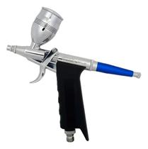Aerógrafo Profissional Steula em formato de Mini-Pistola, com bico 0,5 mm e copo 12 ml - BC66-05
