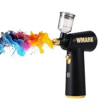 AEROGRAFO WMARK NG AB001 COR PRETA Cabeleireiro barbeiro Sem Fio Portatil AEROGRAFO WMARK NG AB001 COR PRETA Cabeleireiro barbeiro Sem Fio Portatil
