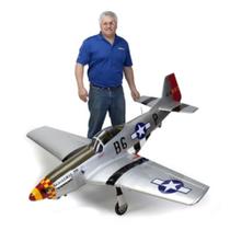 Aeromodelo Aviao RC Hangar 9 P-51D Mustang Warbird Escala 1:5 ARF 2.26m 60cc HAN4770 Aeromodelo Aviao RC Hangar 9 P-51D Mustang Warbird Escala 1:5 ARF 2.26m 60cc HAN4770
