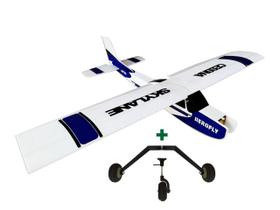 Aeromodelo Cessna + Adesivos, Linkagem, Trem De Pouso, Kit 2 - Aerofly