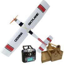 Aeromodelo Cessna Eletrico Completo Controle 6 Canais, Kit 5 - AEROFLY