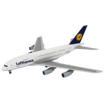 Aeronave modelo de papel WANSUPYIN A380 German Lufthansa 1:100