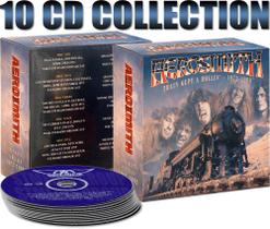 Aerosmith Live Train Kept a Rollin' 1973-1990: A Antologia Definitiva de Transmissões FM Box Deluxe com 10 CDs Aerosmith Live Train Kept a Rollin' 1973-1990: A Antologia Definitiva de Transmissões FM Box Deluxe com 10 CDs