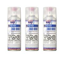 Aerossol transparente de alto brilho SprayMax 2K Glamour (pacote com 3)