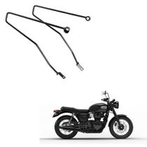 Afastador Suporte Moto Bolsa Mala Alforje Triumph Bonneville T100 Steet Twin