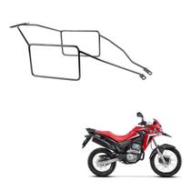 Afastador Suporte Separador para Moto Bolsa Mala Alforje Lateral Honda XRE 300 2010 a 2023 Afastador Suporte Separador para Moto Bolsa Mala Alforje Lateral Honda XRE 300 2010 a 2023
