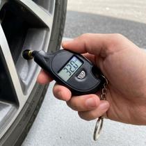 Aferidor De Pressão Dos Pneus Universal Formato Chaveiro Para Manutenção Automóvel Caminhão Ciclista