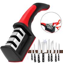 Afiador 4 Em 1 Facas Tesouras Premium Top
