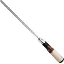 Afiador Amolador Chaira Aço Inox 8mm Estriada Cozinha 35cm Afiador Amolador Chaira Aço Inox 8mm Estriada Cozinha 35cm