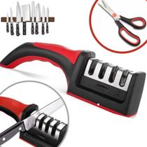 Afiador Amolador De Facas 04 Opções De Afiar Profissional - Sharpener