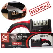 Afiador Amolador De Facas E Tesouras 4 In 1 Profissional Sq