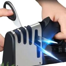 Afiador amolador de facas e tesouras 4x1 profissional