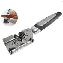 Afiador Amolador de Facas Tesoura Canivete Profissional Inox