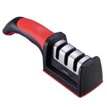 Afiador Amolador Facas 3 em 1 Super Afiado e Rápido