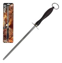 Afiador Amolador Facas Chaira Inox 7,5 31cm Polo Açougueiro