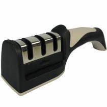 Afiador Amolador Manual de Facas Diamantado Cinza CBRN15573
