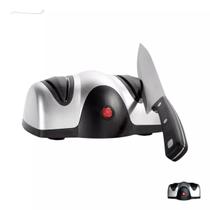 Afiador Amolador Semiautomático De Faca Esportiva Tesouras Elétrico Cozinha 220v Pedra Profissional