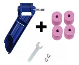 Afiador Brocas Amolador Broca 2 A 12,5 Mm Furadeira + Rebolo Afiador Brocas Amolador Broca 2 A 12,5 Mm Furadeira + Rebolo