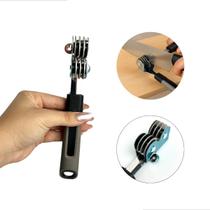 Afiador De Faca 20cm Inox Cabo Plastico Ergonômico Resistente Profissional Pratico