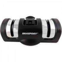 Afiador de Facas 2x1 CHEFF Preto BRASFORT