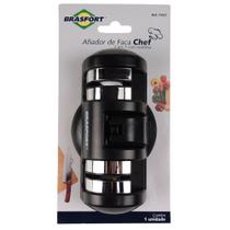 Afiador de Facas Brasfort 2x1 Chef Afiador de Facas Brasfort 2x1 Chef
