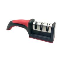 Afiador De Facas Portátil Multifuncional Com 3 Estágios, Ferramenta De Afiamento Rápido Com Base Afiador De Facas Portátil Multifuncional Com 3 Estágios, Ferramenta De Afiamento Rápido Com Base