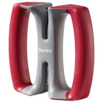 Afiador de Facas Starfrit Butterfly com Pedras Cerâmicas Vermelhas