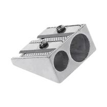 Afiador De Lápis De Liga De Magnésio Com 2 Furos, Perfil De Wedge De Metal Kum