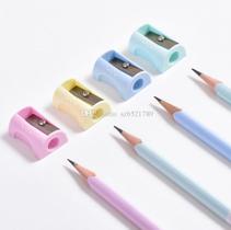 Afiador De Lápis Para Crianças Criativo Macaron Mini