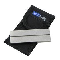Afiador de pedras de bolso ACCUSHARP AccuSharp com bolsa de 8 cm Afiador de pedras de bolso ACCUSHARP AccuSharp com bolsa de 8 cm