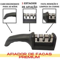 Afiador e Amolador de Facas Linha Profissional 3 Modulos Afiador e Amolador de Facas Linha Profissional 3 Modulos