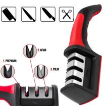 Afiador Facas 3 Estágios Forte