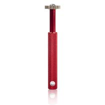 Afiador Golf Groove HIFROM com 6 cabeças para ferros, cor vermelha