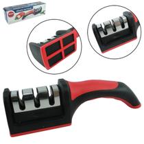 Afiador Profissional 3 Estágios Original e Versátil Afiador Profissional 3 Estágios Original e Versátil