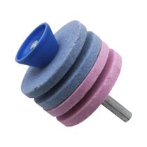 Afiador Universal Para Cortadores De Grama: Ferramenta De Afiação De Lâminas De Quatro Camadas Para Afiador Universal Para Cortadores De Grama: Ferramenta De Afiação De Lâminas De Quatro Camadas Para