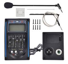 Afinador de captador de pré-amplificador de guitarra acústica 5 bandas TUOREN PRENER-PM