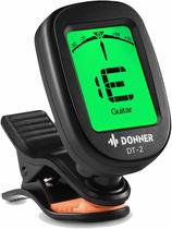 Afinador de guitarra Clip-on Donner DT-2 Chromatic para vários instrumentos
