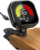 Afinador de Guitarra Clip-On Recarregável New Bee com Tela Colorida