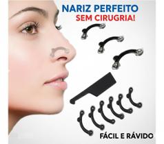 Afinador De Nariz Para Rinoplastia Caseira Kit 3 Pares Modelador Nasal Invisível Corretor Estético Afinador De Nariz Para Rinoplastia Caseira Kit 3 Pares Modelador Nasal Invisível Corretor Estético