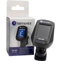Afinador Digital Cromático Clip Ukulele Violao Cavaquinho Violino Contrabaixo HARMONICS TH101