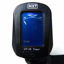 Afinador digital cromático GT-30 clip preto MXT