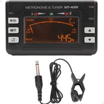 Afinador E Metrônomo 2 Em 1 Mt-40W Afinador E Metrônomo 2 Em 1 Mt-40W