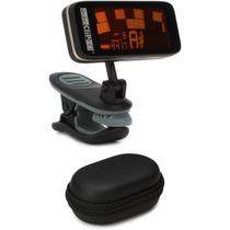 Afinador Estroboscópico Clip GearNuts StroboClip HD com Estojo