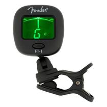 Afinador Fender FT1 Pro Clip On Tuner Black 0239978005 Preto