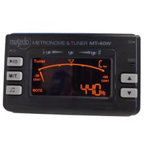 Afinador Metrônomo Musedo MT40W Digital Cromático para Instrumentos de Cordas, Sopro e Teclas