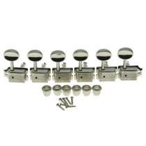 Afinadores de guitarra Wilkinson Deluxe 6 Inline Vintage Nickel
