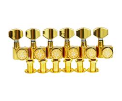 Afinadores Trava para Violão Guyker GK434 Dourado 1:18 Afinadores Trava para Violão Guyker GK434 Dourado 1:18